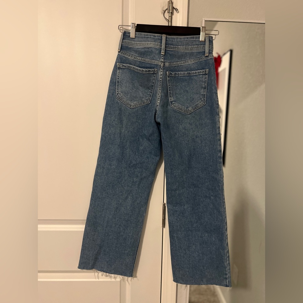 Just Black Denim The Nautical Wide Leg In Medium Denim - Picture 9 of 10